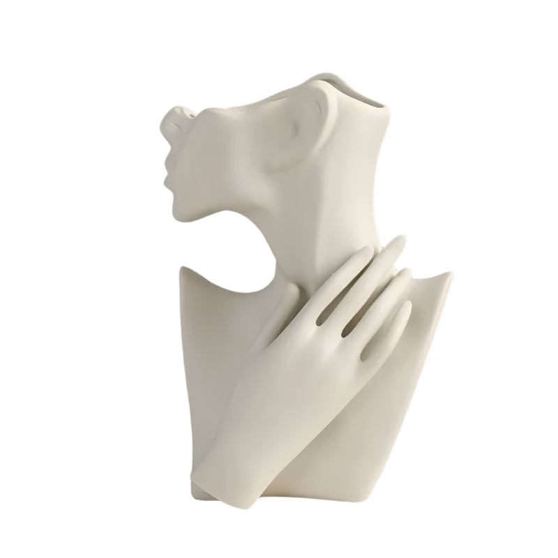Elegant Round Decorative Vase - Befez