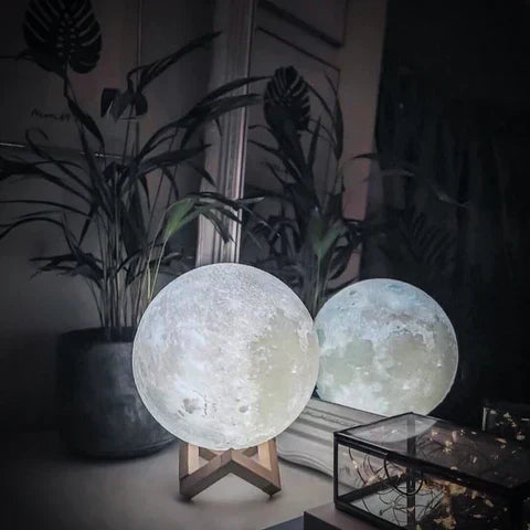 Befez | Elegant Moon Lamp with Cordless Touch Control