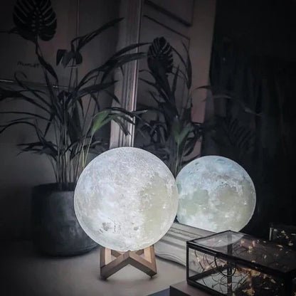 Befez | Elegant Moon Lamp with Cordless Touch Control