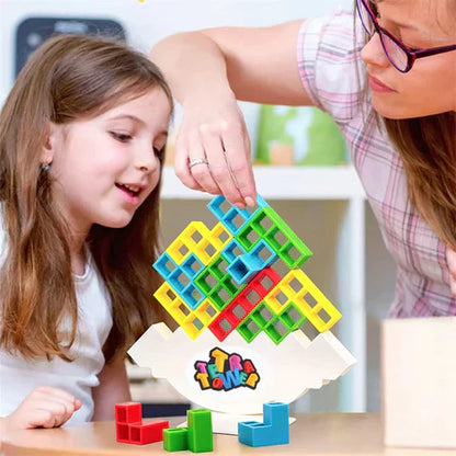 Fun Tetris Block Stacking Toy