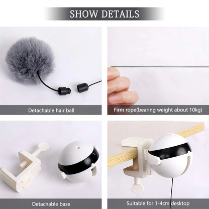 Fun Cat Toy with Auto Feather Teaser