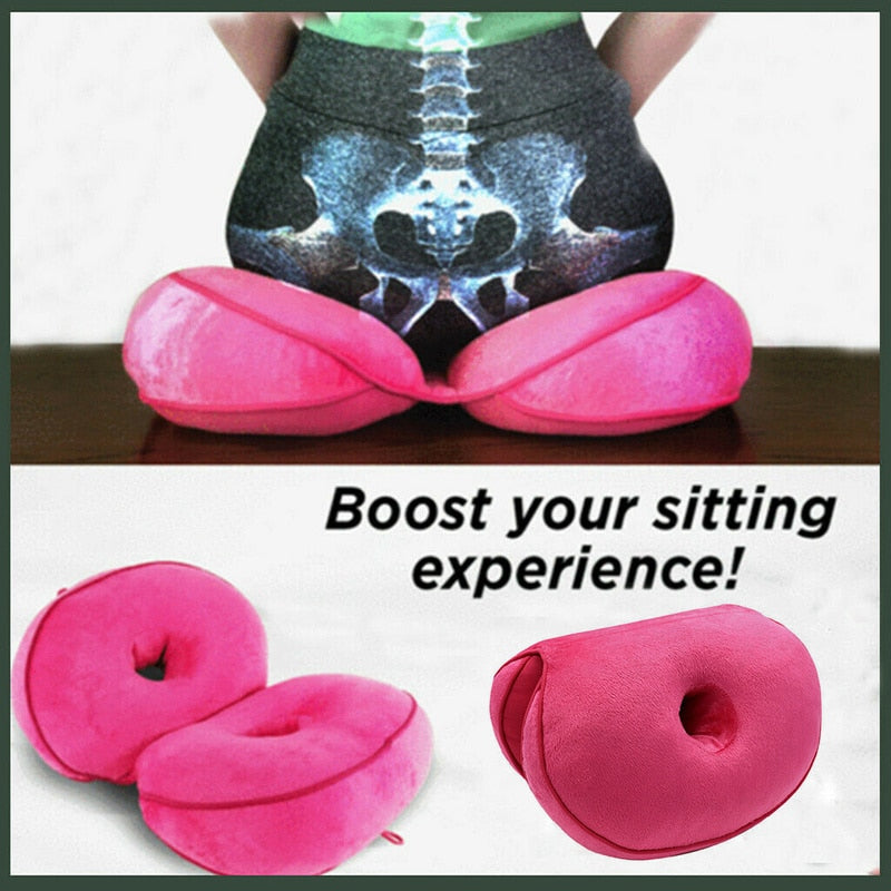 Comfortable Orthopedic Seat Cushion with Memory Foam Support