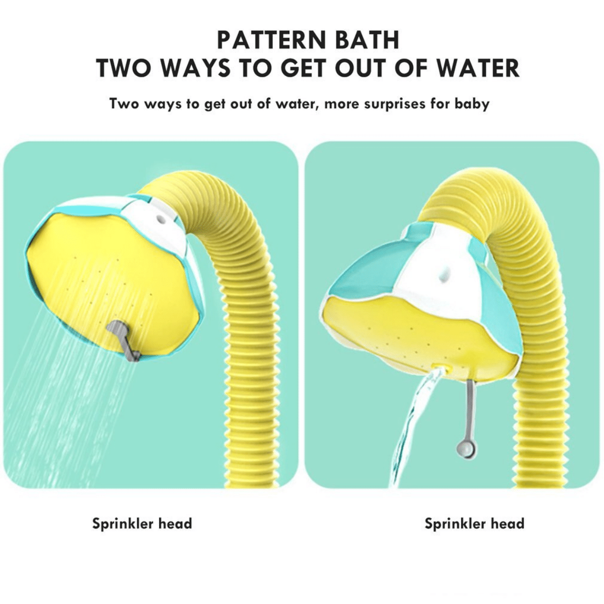 Colorful Elephant Shower Toy for Kids Bath Time Fun