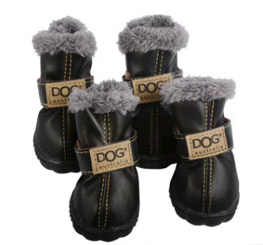 Cozy Winter Dog Boots – FrostPaw