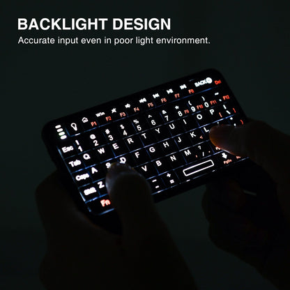 Compact 2-in-1 Wireless Portable Keyboard