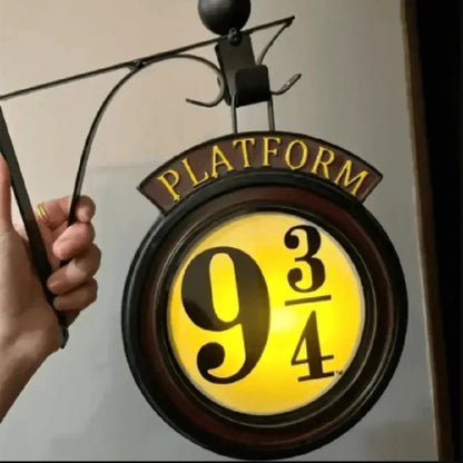 Enchanted Hogwarts Platform Wall Light