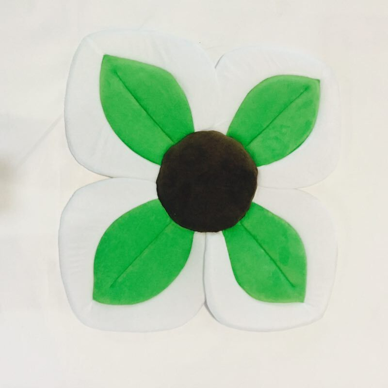 Soft Flower Shaped Non Slip Baby Bath Mat