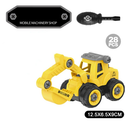 Fun Kids Building Construction Toy Set