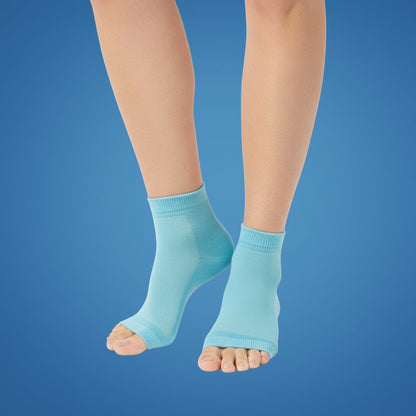 Soothing Gel Insoles - Padded Open Toe - Heel Pain Relief