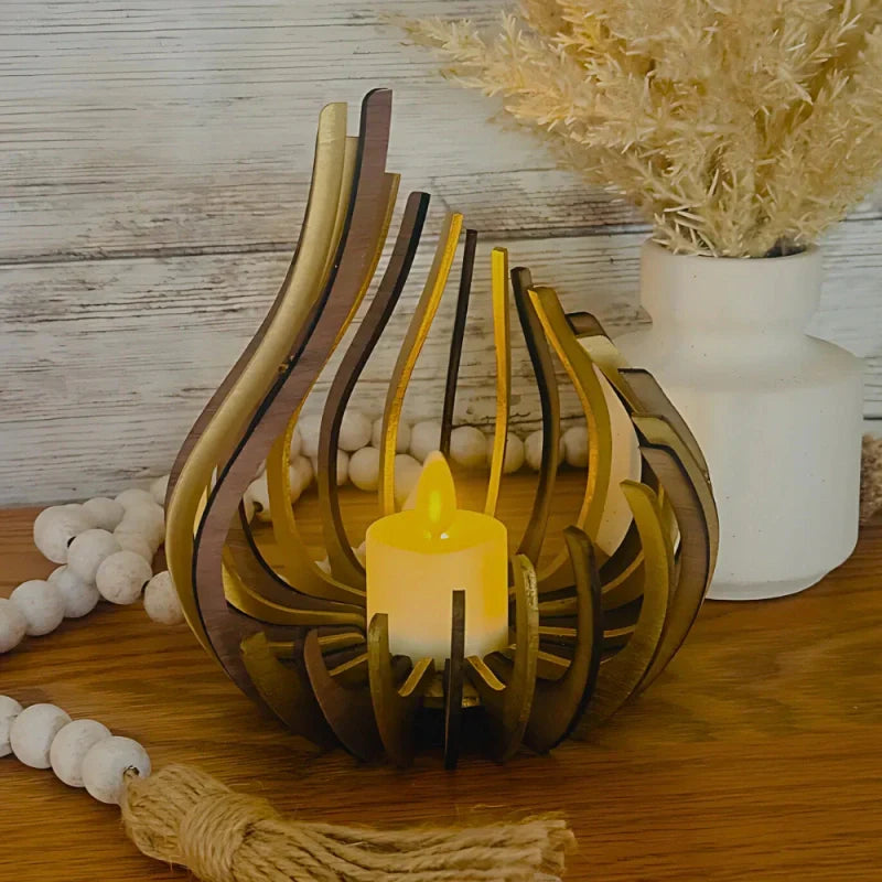Sparkling Crystal Tea Light Holder