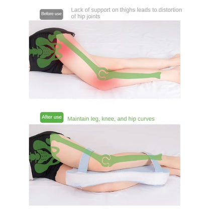 Contour Leg Support Pillow for Back Pain Relief Sleep - Befez