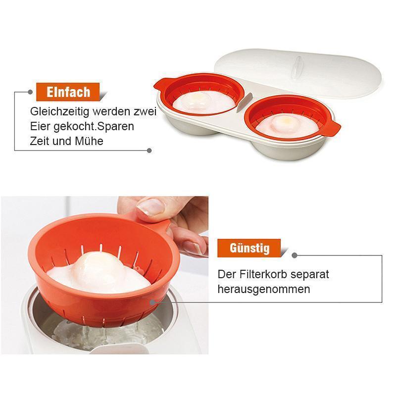 Compact Microwave Egg Cooking Pod