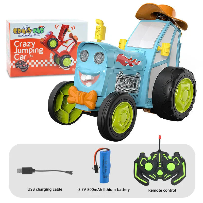 Turbo Powered Remote Control Jump Car