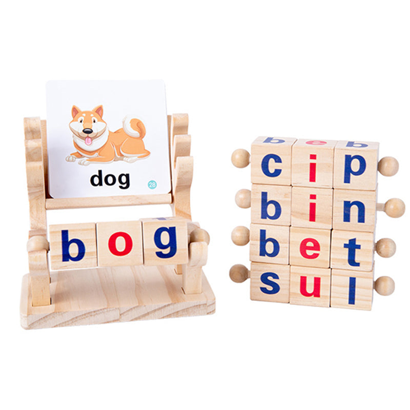 Wooden Learning Blocks for Kids