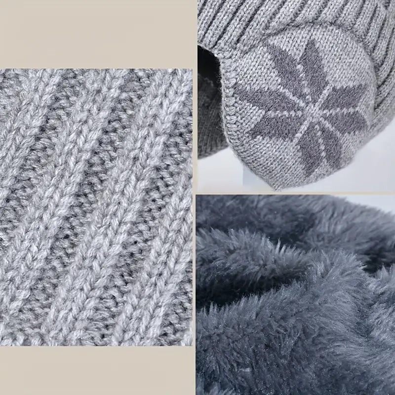 Cozy Kids Fleece Scarf and Beanie Set