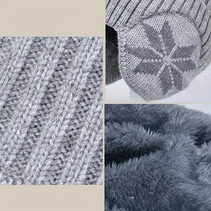 Cozy Kids Fleece Scarf and Beanie Set