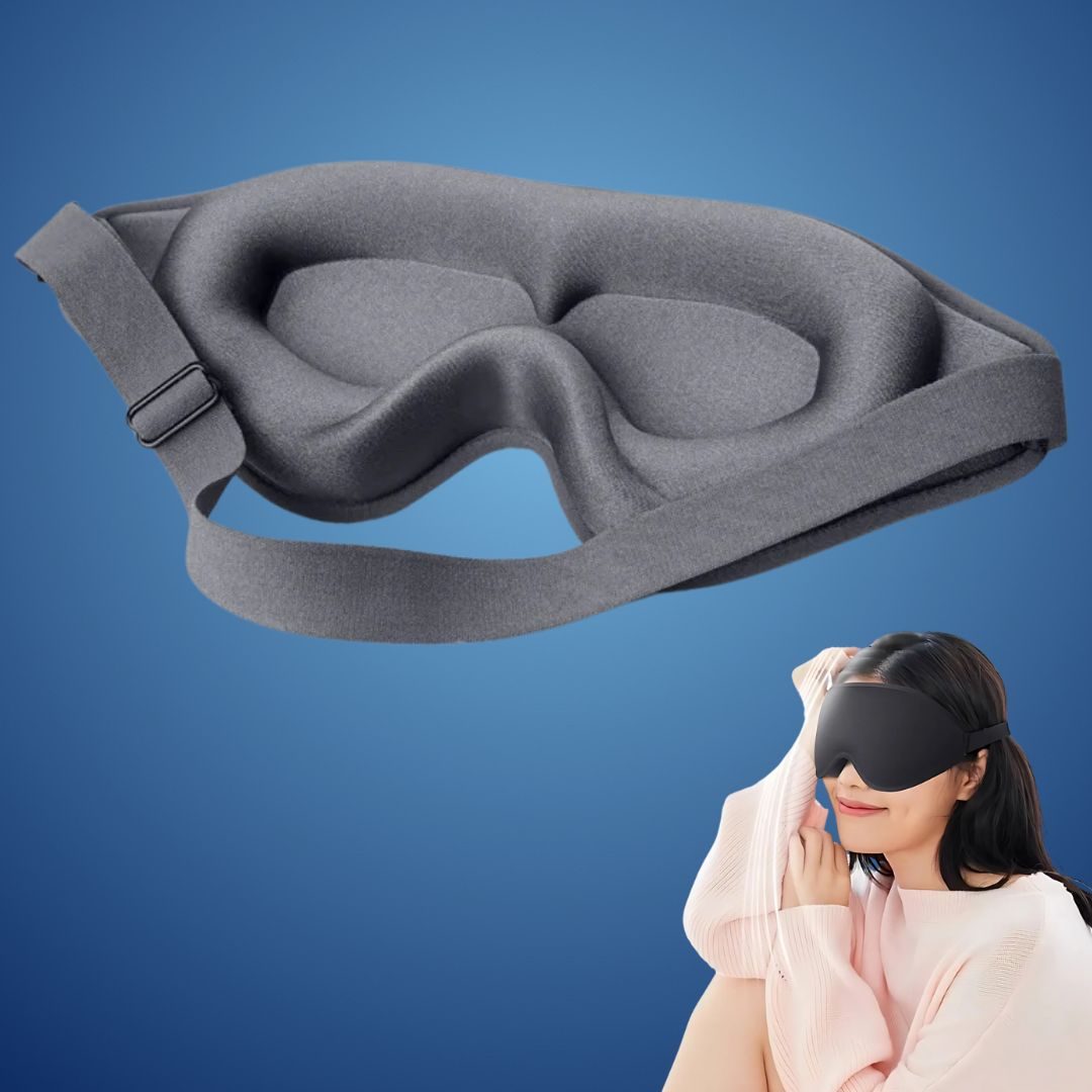 Contour Sleep Eye Mask | Blackout Blindfold for Rest - Befez