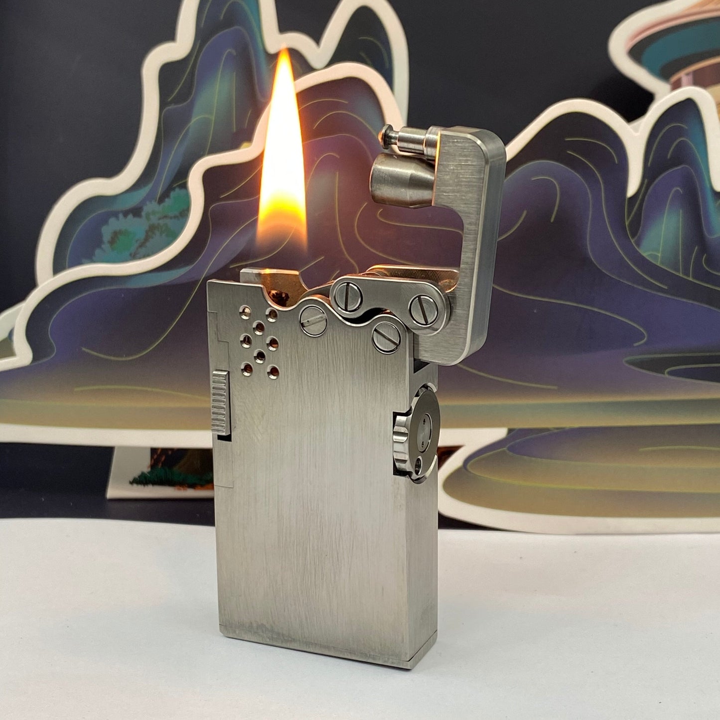 Premium Titanium Auto Lighter