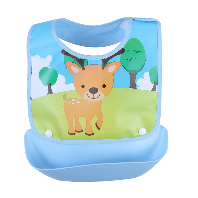 Befez | Baby Bib with Crumb Tray - Easy Clean, Fun Design