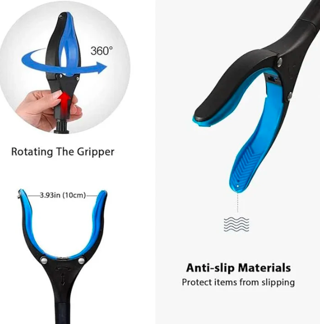Befez | Adjustable Reaching Tool With Rotating Grip Clip