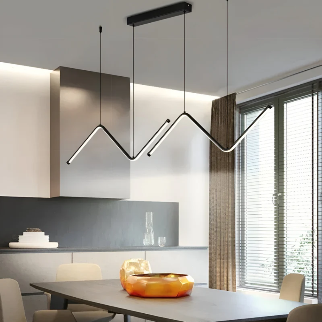 Modern Triangle LED Hanging Lamp
