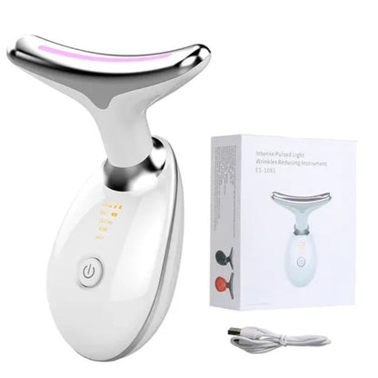 Rejuvenating Face Massager with LED Skin Tightening Therapy