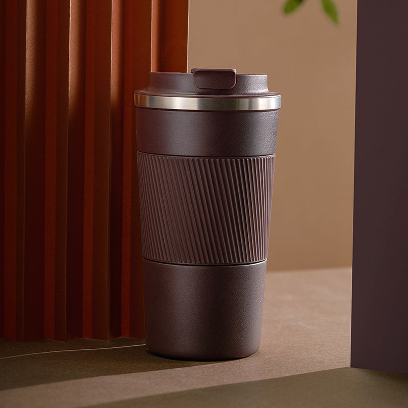 Premium Steel Travel Mug with Leak Proof Lid