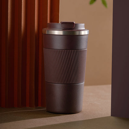 Premium Steel Travel Mug with Leak Proof Lid