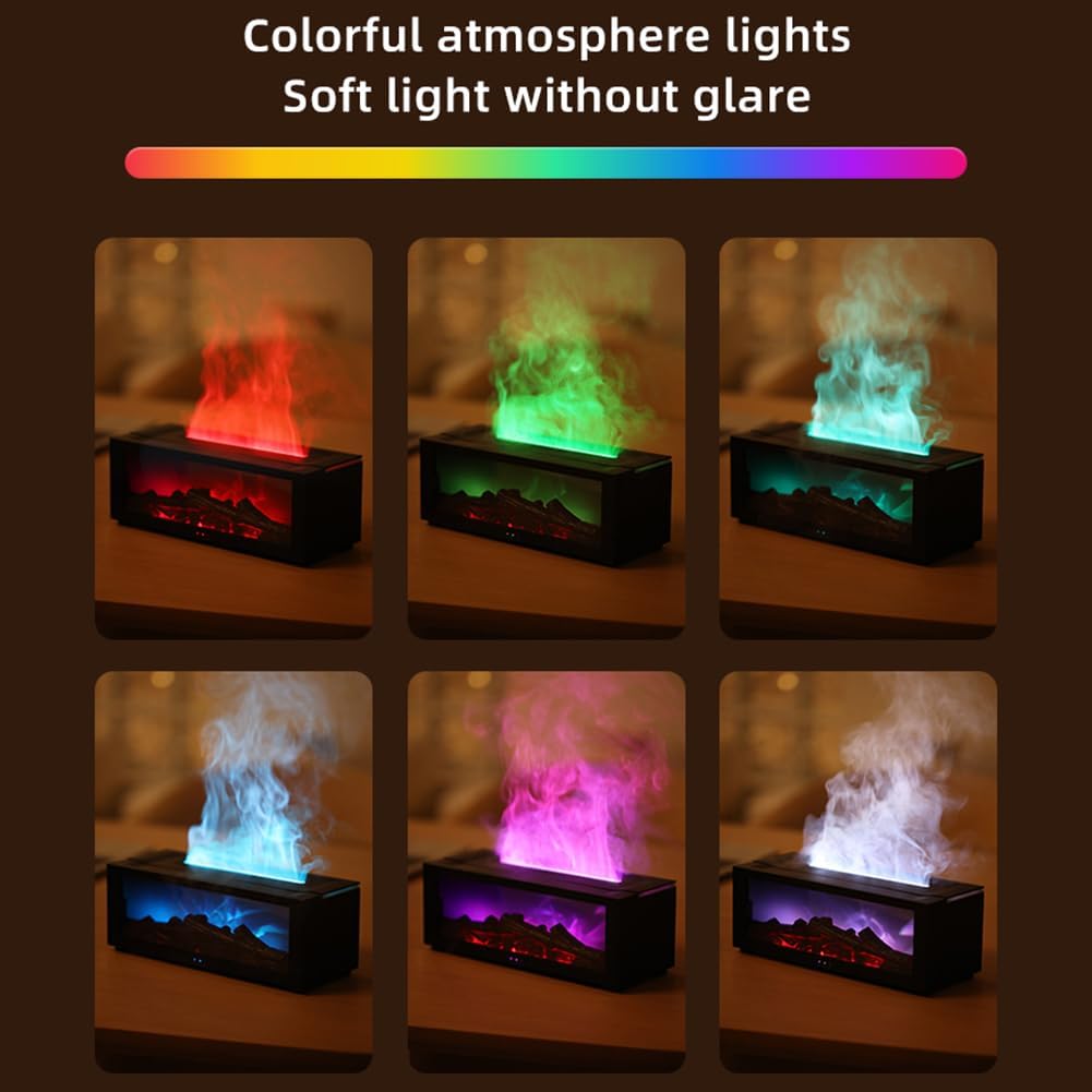 Sleep Enhancing Flame Night Light Diffuser