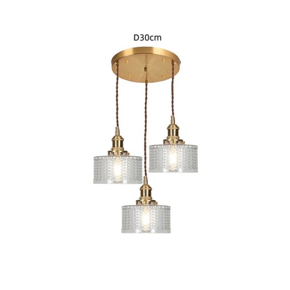Classic Glass Pendant Lamp for Home Decor