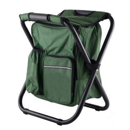 Portable Cooler & Foldable Stool Set