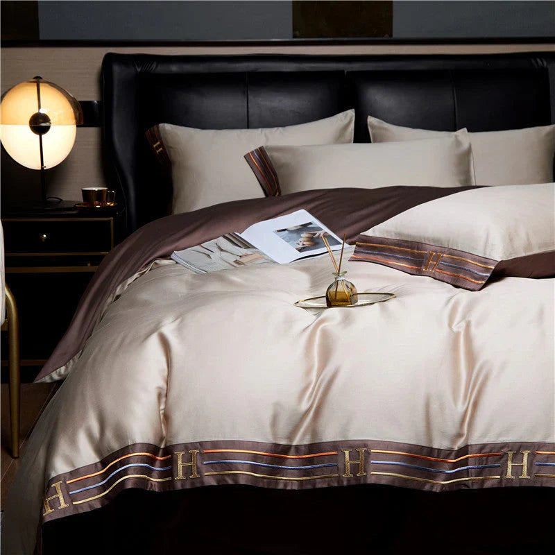 Soft Satin Bedding 4-Piece Set - Befez