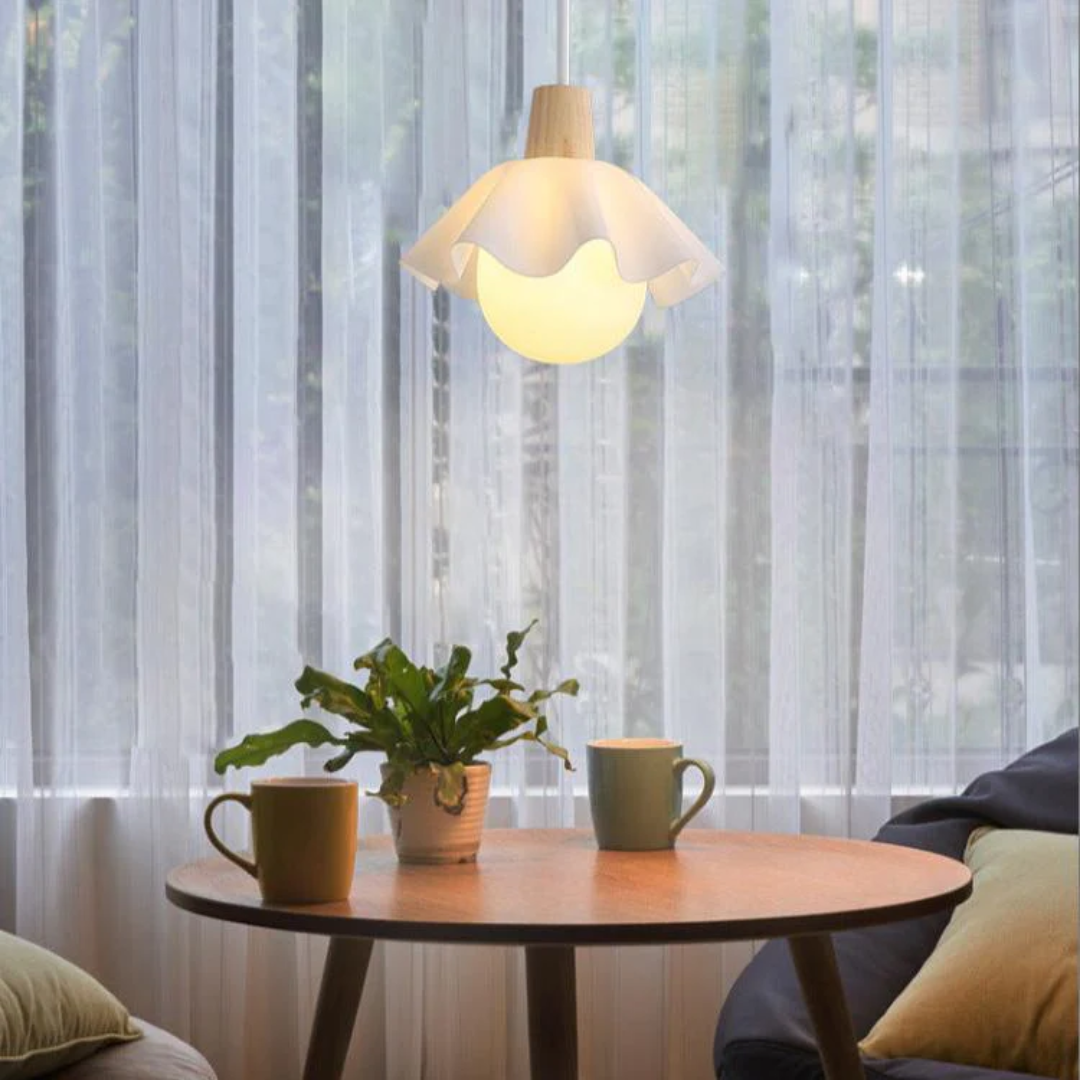 Pretty Floral Hanging Lamp