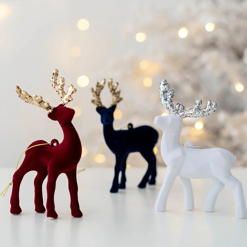 Shiny Reindeer Christmas Ornament