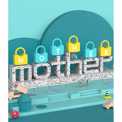 Fun Locking Toy for Kids Motor Skill Development