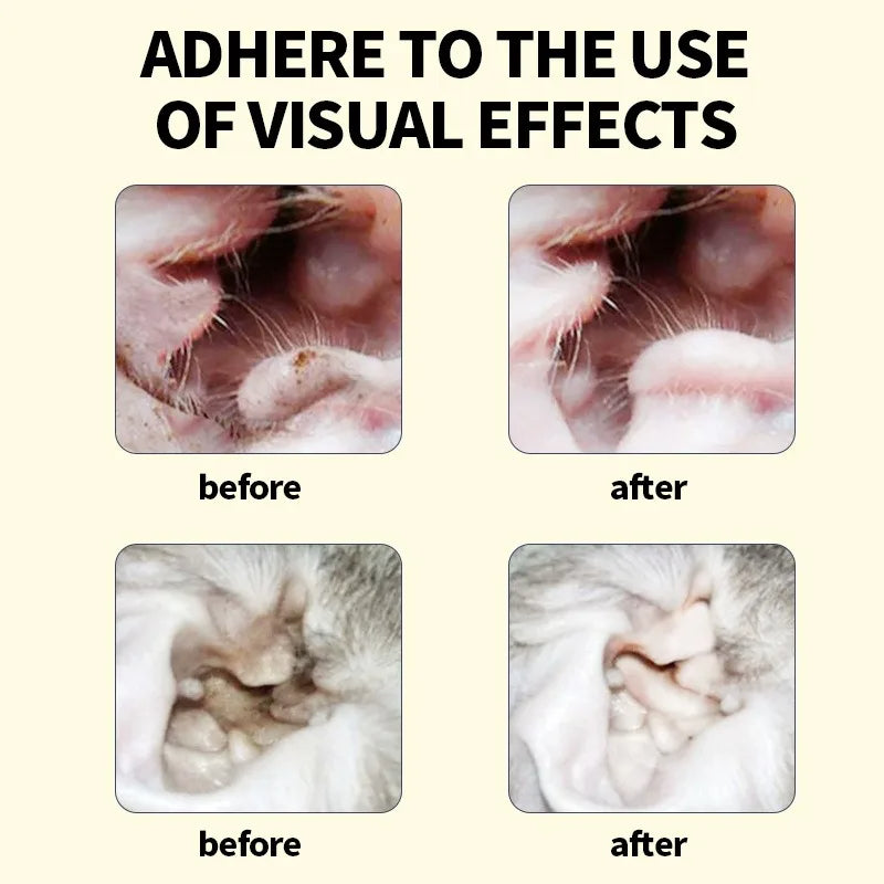 Gentle Pet Ear Cleaner Drops