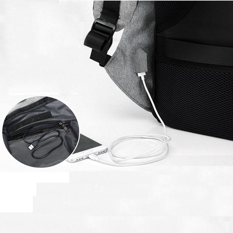 Secure Travel Backpack with USB Charger