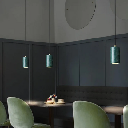 Simple Marble Drop Ceiling Light