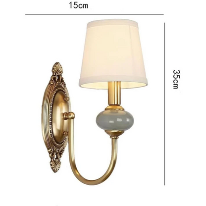 Classic Antique Brass Wall Light