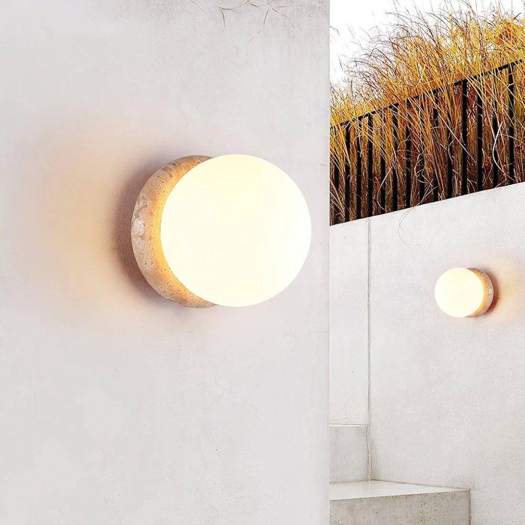 Durable Outdoor Stone Wall Light - Befez