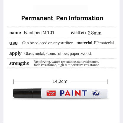 Durable Long Lasting Tire Paint Marker