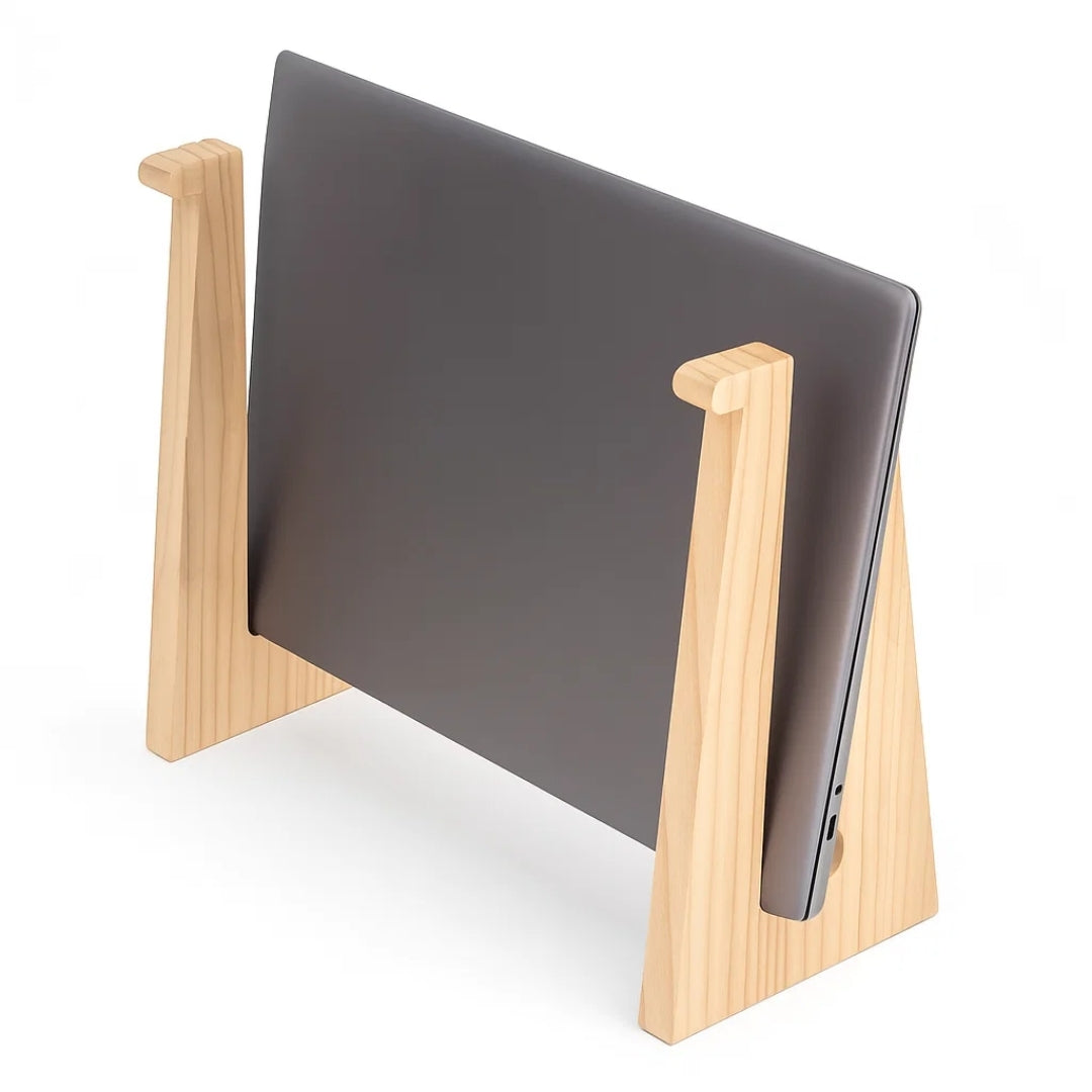 Comfortable Wooden Neck Rest for Home and Office Use