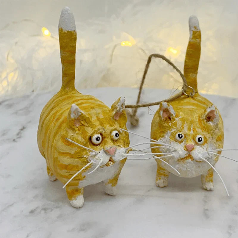 Fun Feline Christmas Tree Decorations