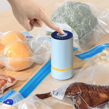 Automatic Food Sealer + Freezer Bags