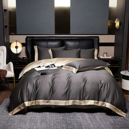 Soft Embroidered Cotton Bedding Set