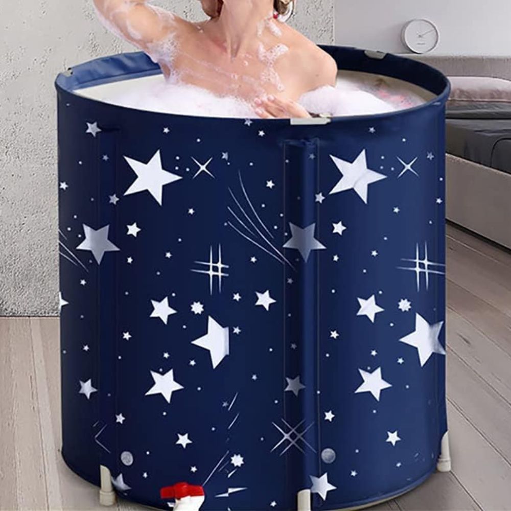 Space Saving Folding Thermal Bath Tub for Adults - Befez
