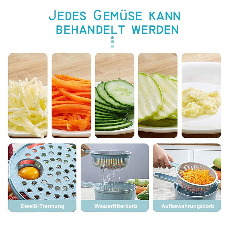 Practical 12-in-1 Kitchen Vegetable Cutter Tool