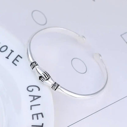 Best Friends Forever Handshake Charm Bracelet