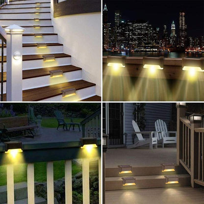 Waterproof Outdoor Solar Powered Lamp