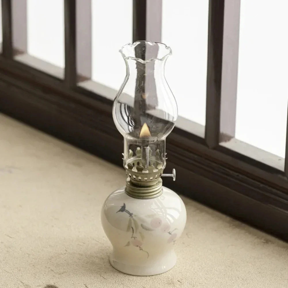 Classic Bronze Table Lantern